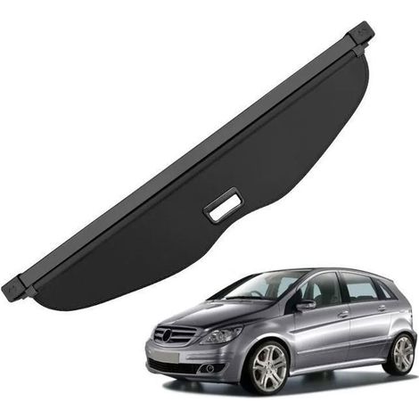 Gepäckträger - Mercedes Benz B200 (2006-2011) Vanit LA38 - Ausziehbar - Schwarz - Wasserdichtes Gewebe