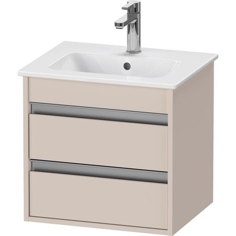 Duravit Ketho mueble bajo lavabo suspendido, Compact, 500x480x412