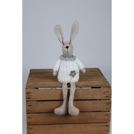 9x Kantenhocker Osterhase Sitzer Figur Dekoration Haushalt Regal Innen Ostern (1/2)