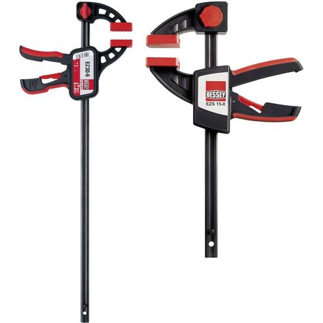 Bessey – Serre-joint 300mm – Force de serrage 2000N – Serrage d'une seule main – Pour bois, plastique et matériaux fragiles