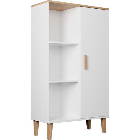 Bücherregal Denver - Weiß