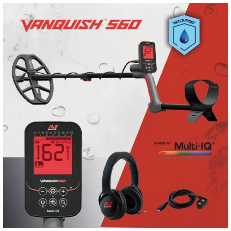 Minelab Metal Detector Multifrequenza VANQUISH 560