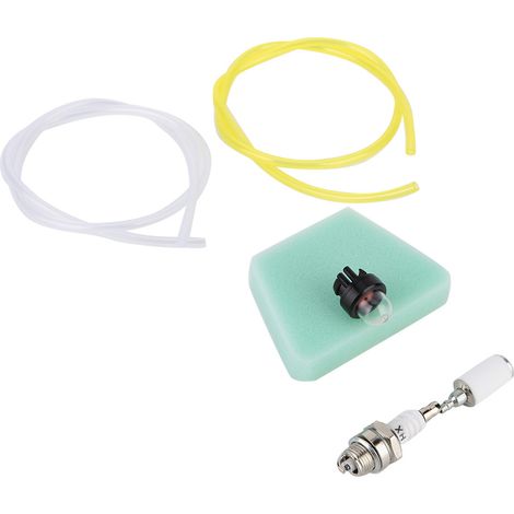 Kit Filtre À Carburant Et Poire D'amorçage - Pour Scies Chaînes 2000 3200 3500 Et Débroussailleuses - Ensemble De 2 Pièces (1/5)