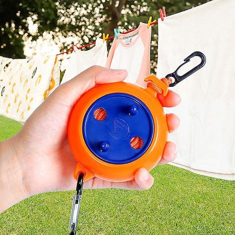 corde A Linge Retractable,corde  Linge Antidrapante Portable,corde  Linge Voyage 8m, 10 Boucles De Retenue Et 20 Pinces  Linge,pour Intrieur Extri (1/4)