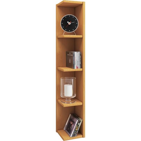 Scaffale in legno per scaffale Corner Rack Honsa 97x15x17 - VCM
