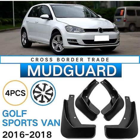 Stänkskydd pour Golf 7 Mk7 Sports Van Hatchback 2016-2018 Stänkskydd Stänkskydd pour bilar