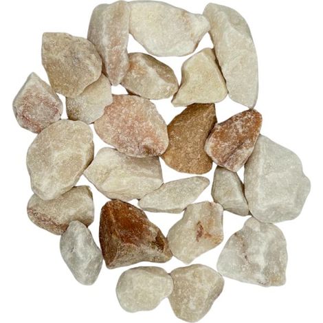 PACK +/- 1T (2 X 500Kg) Gravier de Marbre Rose du Portugal Ø 15/25 mm - Livraison STANDARD (1/5)