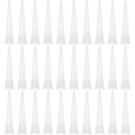 Ensemble de 30 pièces : manchon, tête de manchon, buse en silicone, buse cylindrique, buse pour pistolet à cartouche, buse adhésive (1/5)