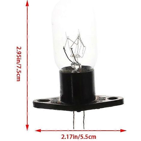 ampoule LED pour micro-ondes, lumière blanche, économie d'énergie, résistante aux hautes températures et incassable, 12 W. (1/5)