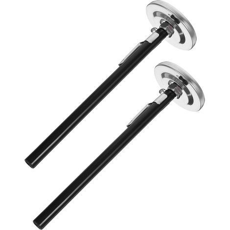 2 Pièces Thermomètre Mécanique R134a pour Ambiance Estivale, Lecture Précise avec Son Clip en Acier Inoxydable, pour Diagnostics de Climatisation Automobile (1/5)