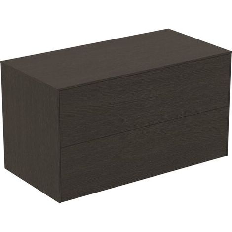 IDEAL STANDARD T4323Y4 Meuble bas Conca, 2 tiroirs (1/2)