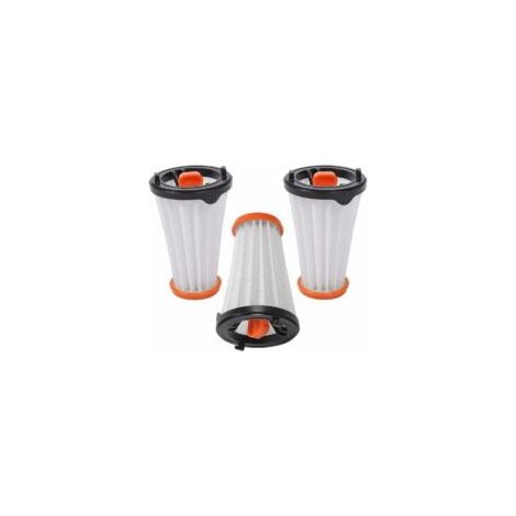 ZVD Lot de 3 filtres de rechange pour aspirateurs AEG/Electrolux Rapido et Ergorapido Remplace AEG AEF 144 / Electrolux EF144 - Crezuo (1/4)