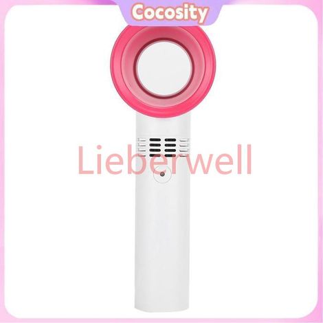 Cocosity Refroidisseur à main Mini ventilateur portatif sans lame rechargeable USB portable informatique ordinateur Blanc lait (1/5)