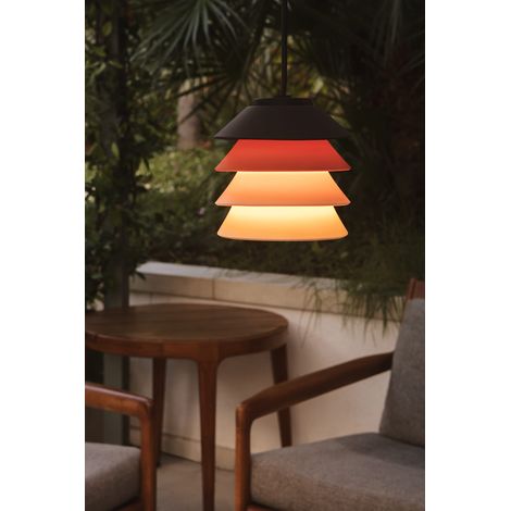TOBA Suspension avec pavillon multicolore