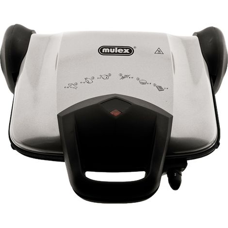 Mulex 1.800 Watt Grill & Sandwichtoaster, Antihaft beschichtet (1/5)