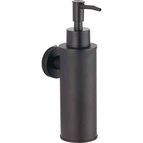 Distributeur Savon Mural Inox 304 Noir (1/4)