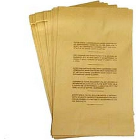 1BLISTER SACCHETTI DI CARTA PER CL15DJ E GN18