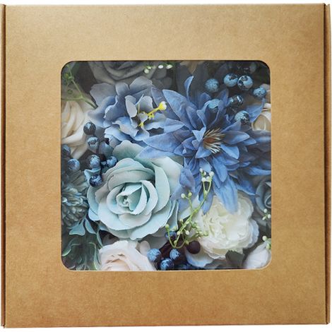 Fleur artificielle-Soie artificielle-Décoration DIY-Modèle H105-Boîte cadeau (1/5)