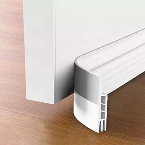 1M Blanc Joint de Fenetre Isolant Phonique Boudin Porte,Bande Etancheite Anti Poussiere pour Fenetre en Mousse PU Autocollante,Anti Bruit Coupe Vent (1/5)