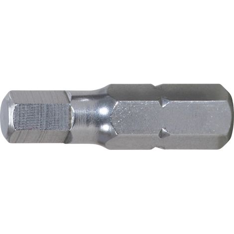 KS Tools 1/4" EDELSTAHL Bit Innensechskant, 25mm, 5mm (1/2)