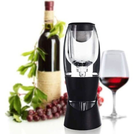 Carafe à vin de luxe - Aérateur à vin Noir (1/5)