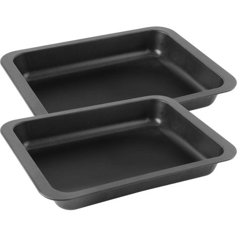Ensemble de 2 Plats à four rectangulaire 37 x 27 cm Zenker Spécial Cooking