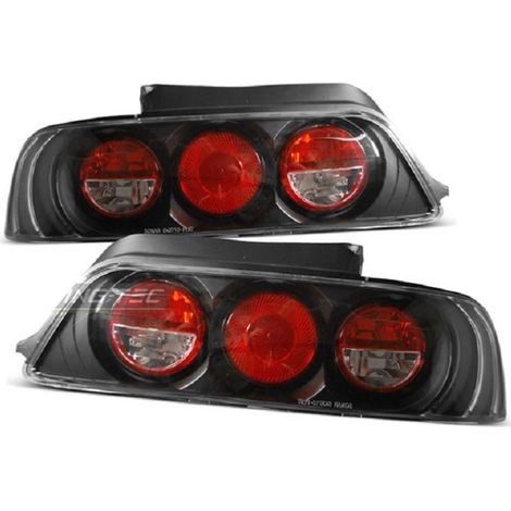 Paire de feux arriere Honda Prelude 97-01 noir-27335963 (1/2)