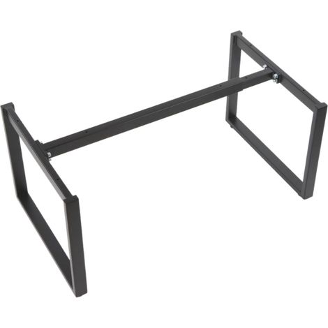 Estructura de banco para casa NY-L03 negro, h-42 cm