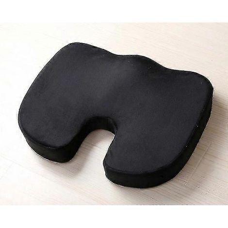 Memory Foam Seat Cushion For Office Chair Non-Slip Orthopedic Comfortable Seat Cushion Seat Cushion For Sciatica Coccyx Back Pain (1/4)