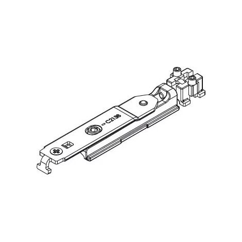 Adaptateur pour paumelle semi fixe futura 3D