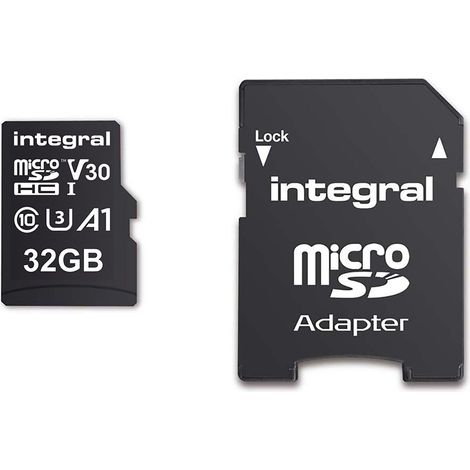 Integral Memory tarjeta memoria microSD HC/XC 32Gb clase 10(V30) (1/2)
