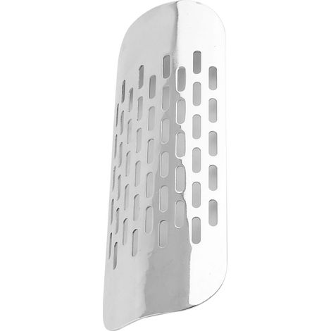 Silencieux moto universel, cache-protège pot d'échappement, tube de protection thermique, finition argent, accessoire custom (1/5)