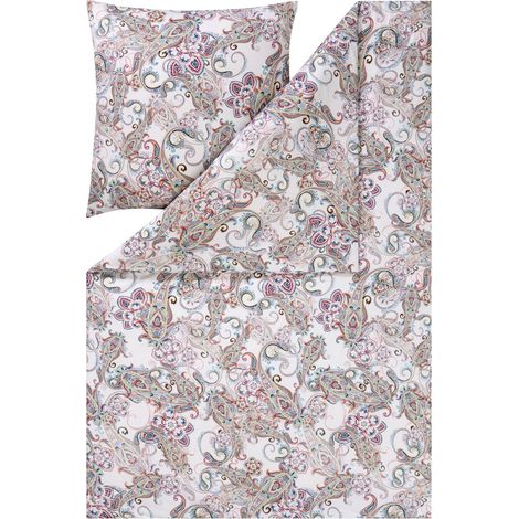 Set di biancheria da letto Estella 3417/400 Monica in cotone biologico, 160x200 cm, 3 pezzi. (1/2)