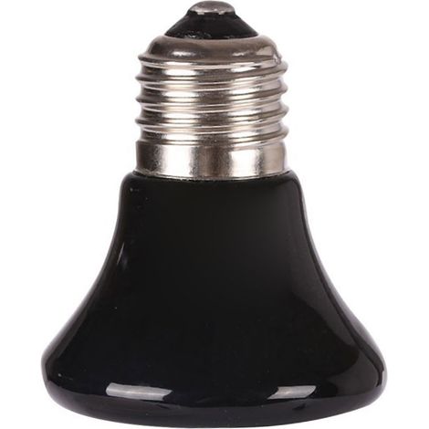 Lampe chauffante céramique 50W 220V pour reptiles, émetteur de chaleur mini 7x7x6cm pour soins et confort des animaux de compagnie. (1/5)