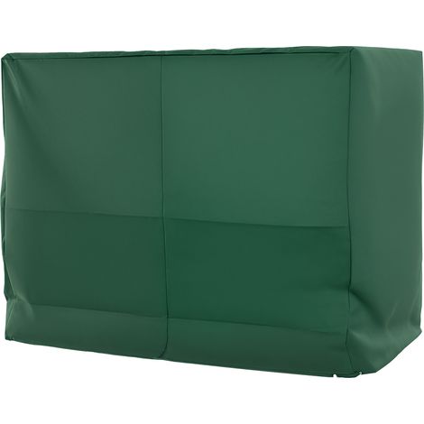 Outsunny Large Outdoor Swing Chair Cover Garden Furniture Protector Green (1/5)