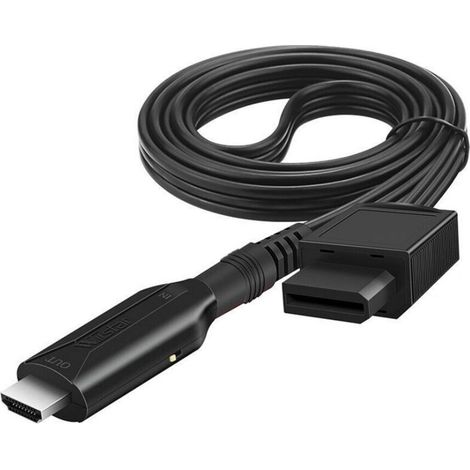 Adaptateur HDMI pour Wii - Câble de Conversion 1080P, Compatible Tous Modes Affichage Wii, 1m/3,2ft pour TV HD (1/5)