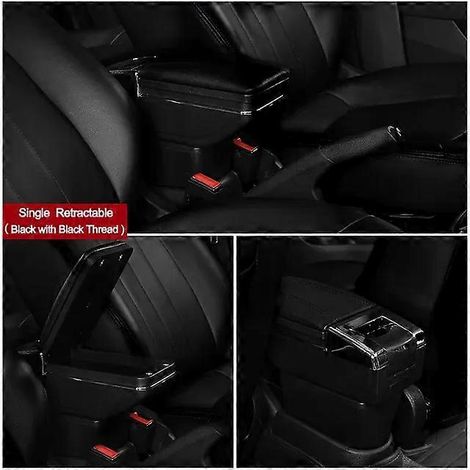Demande pour Fiat 500 : Boîte de rangement pour accoudoir central, console centrale avec porte-gobelet, cendrier et interface USB (1/5)
