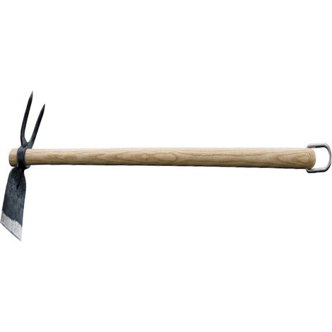 ZAPPA QUADRA BIDENTE CON MANICO IN LEGNO FUMASI 125 CM