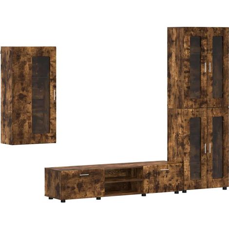 Maison Exclusive - Conjunto de mueble de TV con cajón FLORIN 3 pc