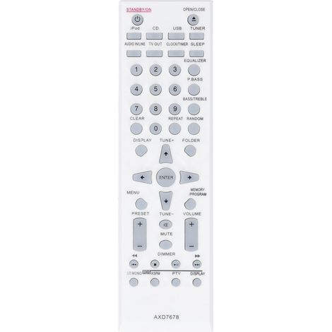 Télécommande de remplacement portable AXD7678 pour lecteur audio Pioneer (1/4)