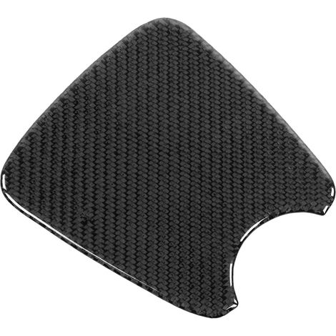Garniture de panneau porte-gobelet de console centrale, autocollant en fibre de carbone, compatible avec Prius 2012-2015 (conduite à gauche). (1/5)