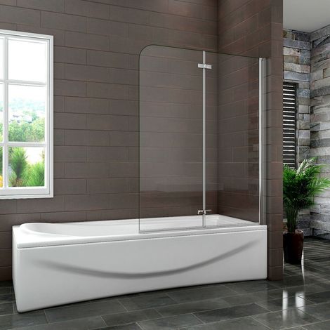 Hinge Screen - 1200x1400mm + NO Towel Rail Handle
