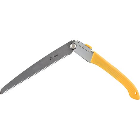 Scie à main pliante 280 mm pour la coupe du bois, la taille et l'élagage des arbres fruitiers - Outils de jardinage (2) (1/5)