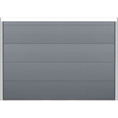 Spadone – Porte de garage sectionnelle motorisée 300 x 212,5 cm – Panneaux sandwich en acier – Isolation thermique efficace – Moteur ONE 600 (1/5)