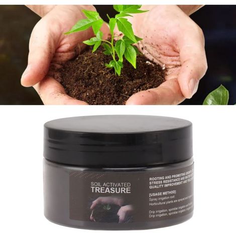 Poudre de stimulation racinaire Fertilisant racinaire végétal en poudre Boosteur racinaire 100g pour jardinage horticole (1/5)