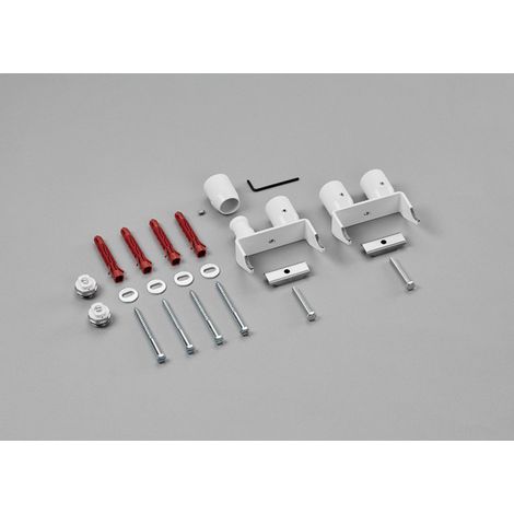 Kit de fixation murale pour Yucca Plus RAL 9016