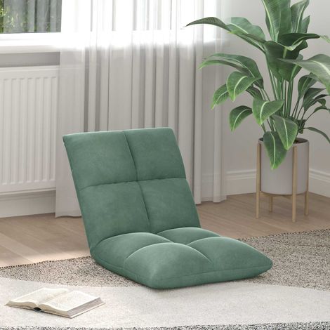 Sillón ajustable Verde Mar Terciopelo (1/5)