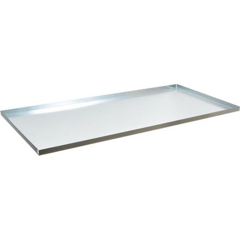 Scivolo deiezioni per gabbia zincata di conigli e polli -183 x 40 cm