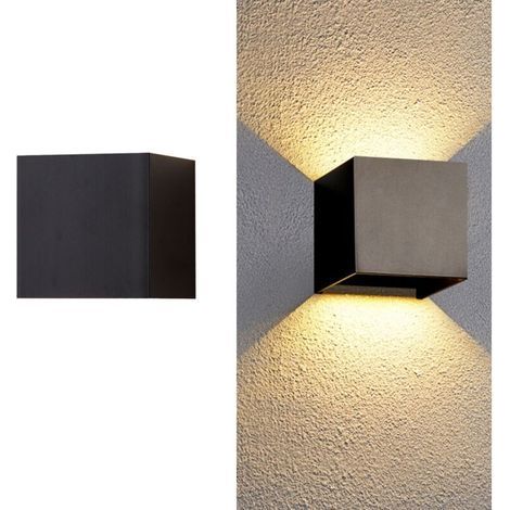 Lampada da parete LED impermeabile per uso interno ed esterno, adatta a soggiorno, balcone, giardino e corridoio (1/5)