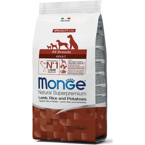 Cane - All Breeds Agnello,Riso & Patate 2,5 - 12 kg - size 2